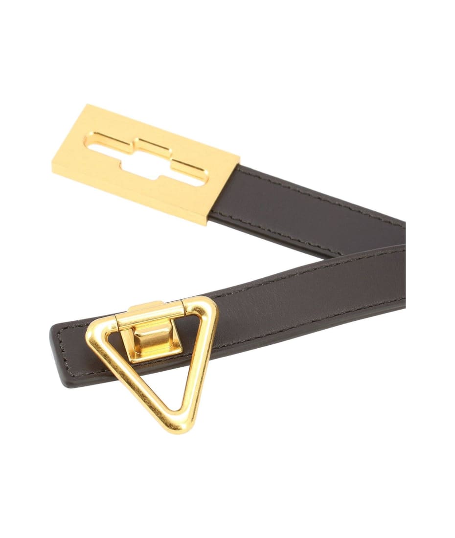 ●BOTTEGAVENETA ●ボッテガヴェネタ ベルト Tringle Belt ボッテガ・ヴェネタ - トライアングル レザー ベルト | HBX