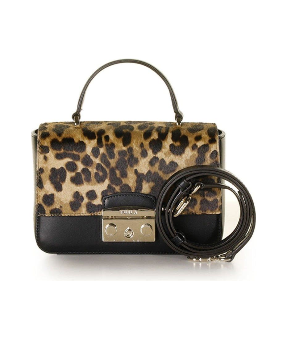 Furla Leopard Printed Mini Handbag | italist