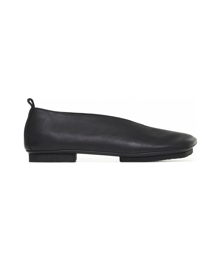 ローファー・オックスフォード UMA WANG Women Laced up Shoes US9091UW900 Black Uma Wang Leather Ballerina Shoes | Black | FARFETCH