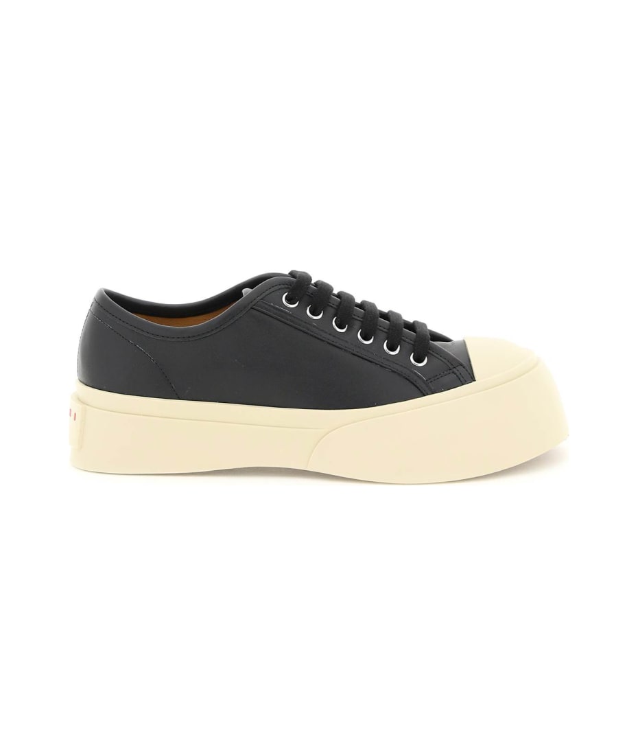 スニーカー Marni Black Leather Sneakers Marni Sneakers Women Leather Black | B-Exit – B-Exit top