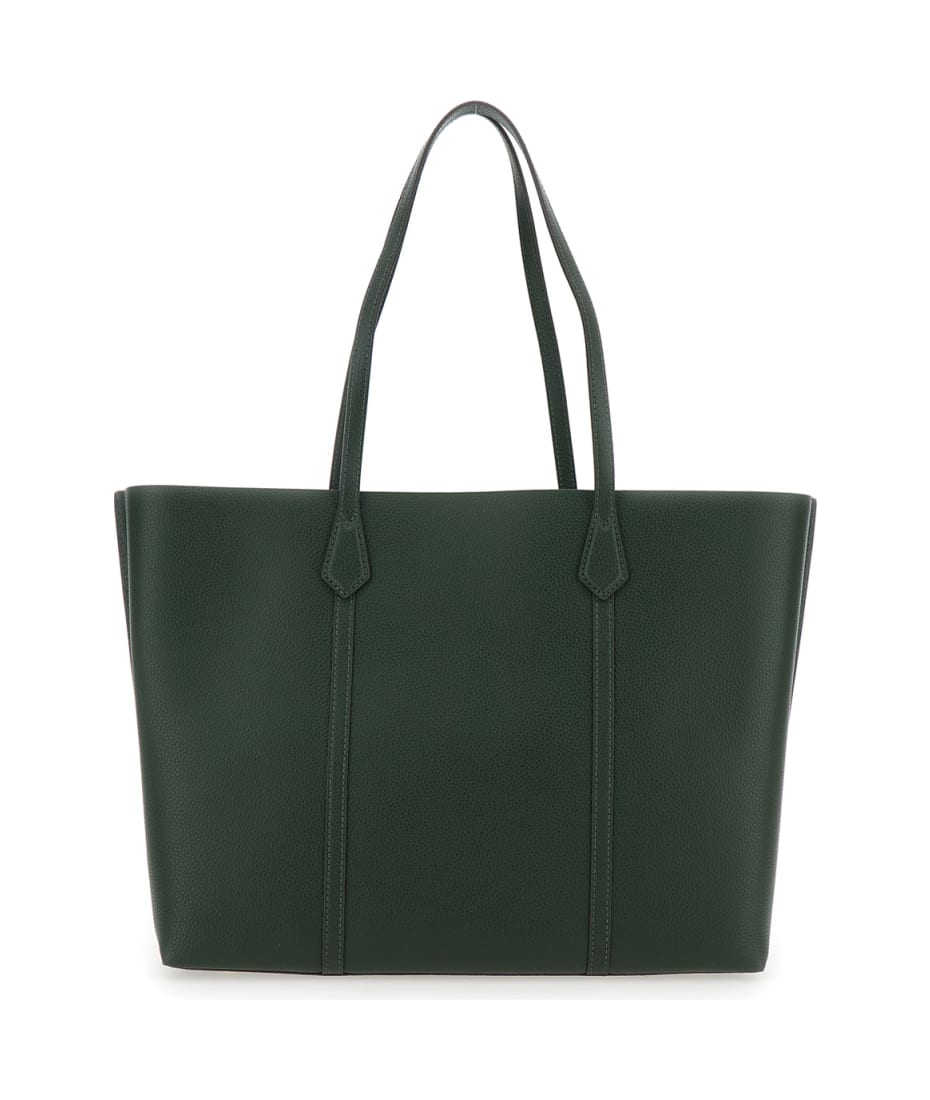 Tory burch green tote bag sale