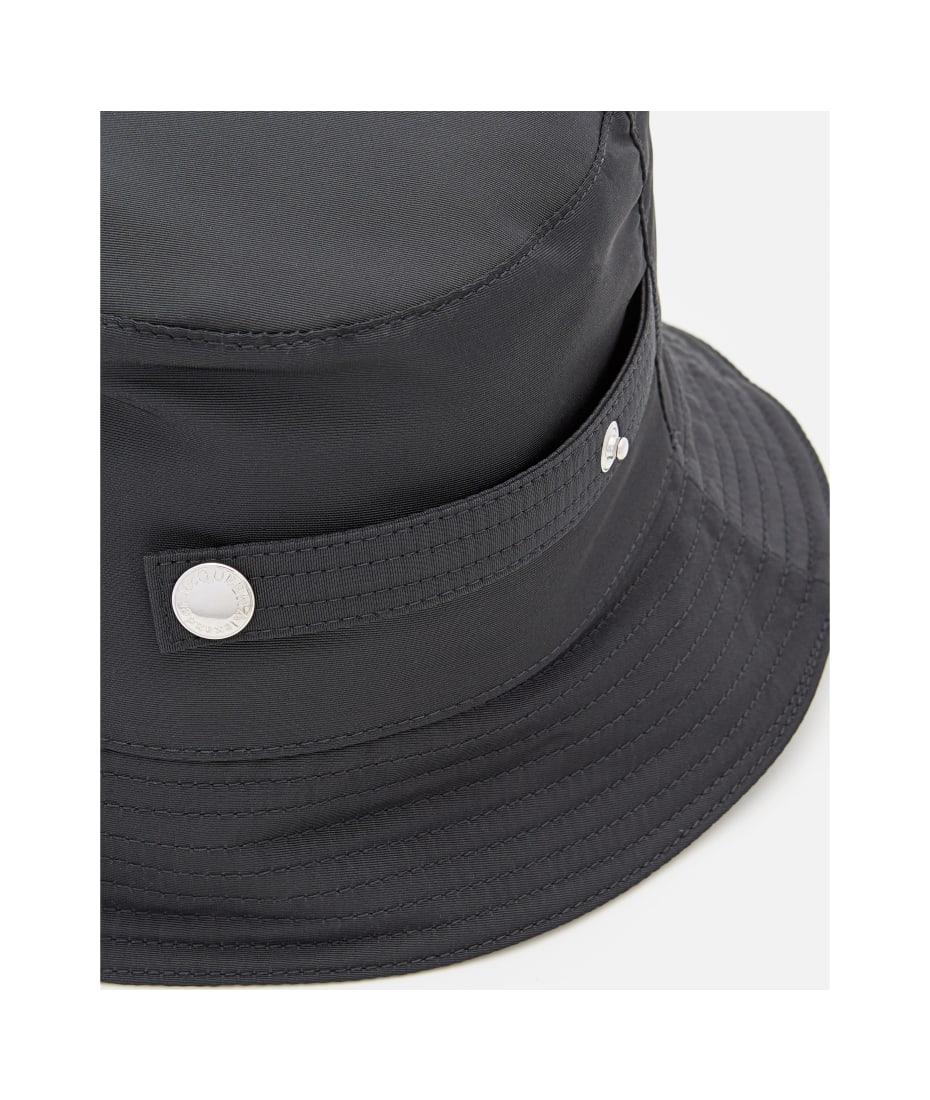 Prada Denim Bucket Hat Navy in Denim with Silver-tone - GB