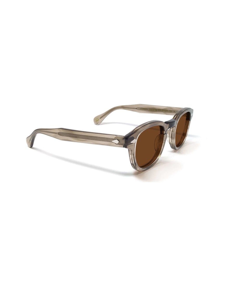 Moscot Lemtosh Brown Ash Sunglasses | italist