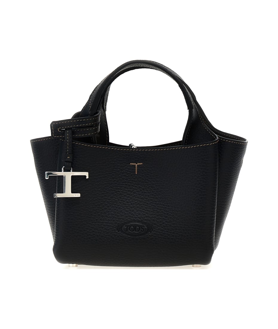 【TOD'S】TOTE BAG MICRO Woman OFF WHITE Tod's Micro Bag in Leather