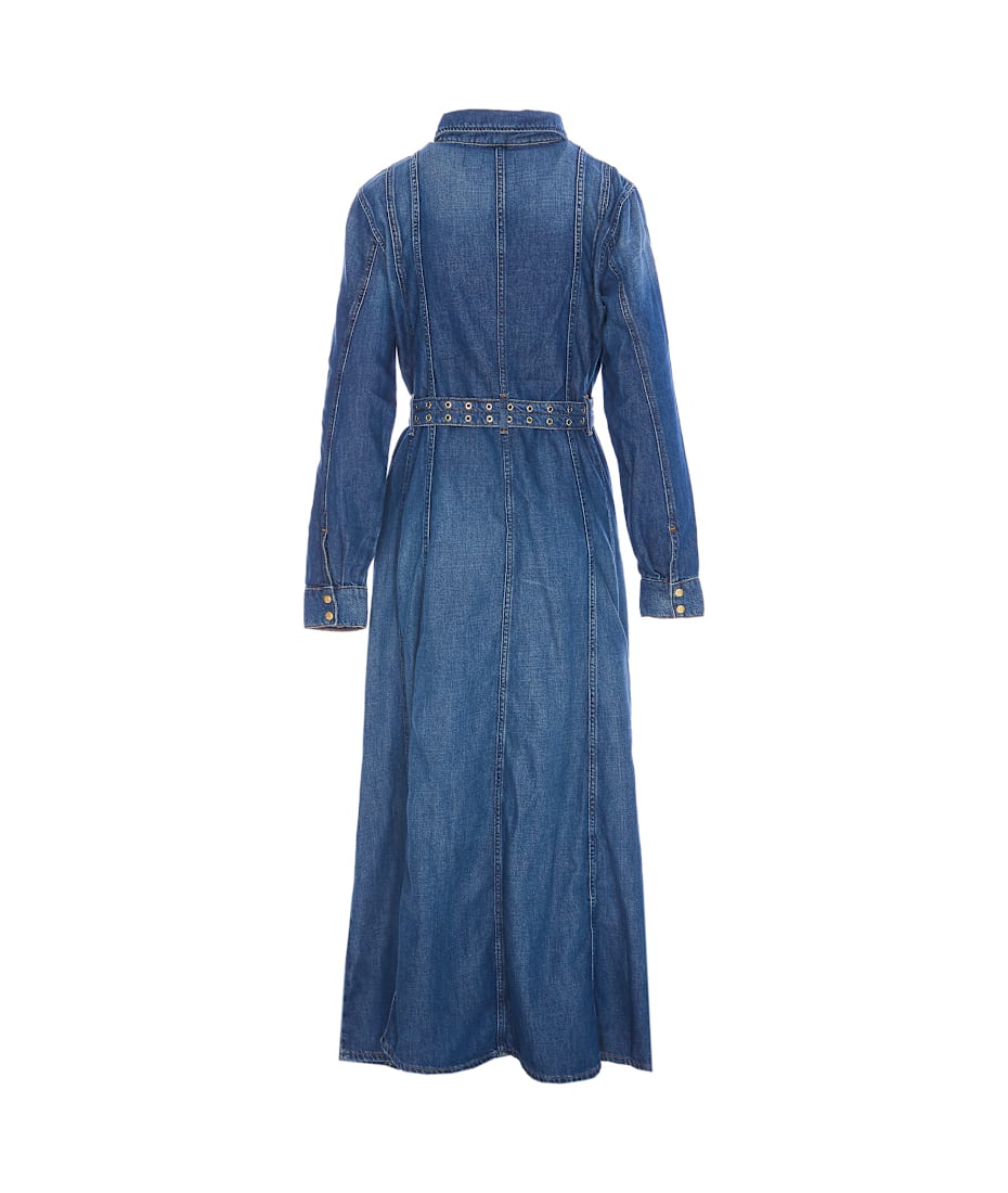 Ganni Denim Maxi Dress | italist