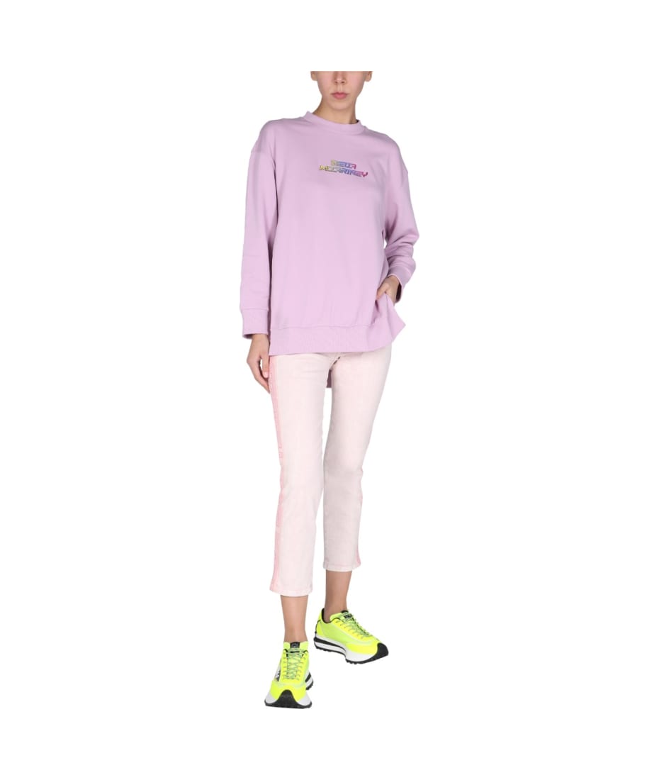 STELLA MCCARTNEY レスティテルショトハンツ 640111 3BE3949001 Stella McCartney Jeans With Logo Bands | italist