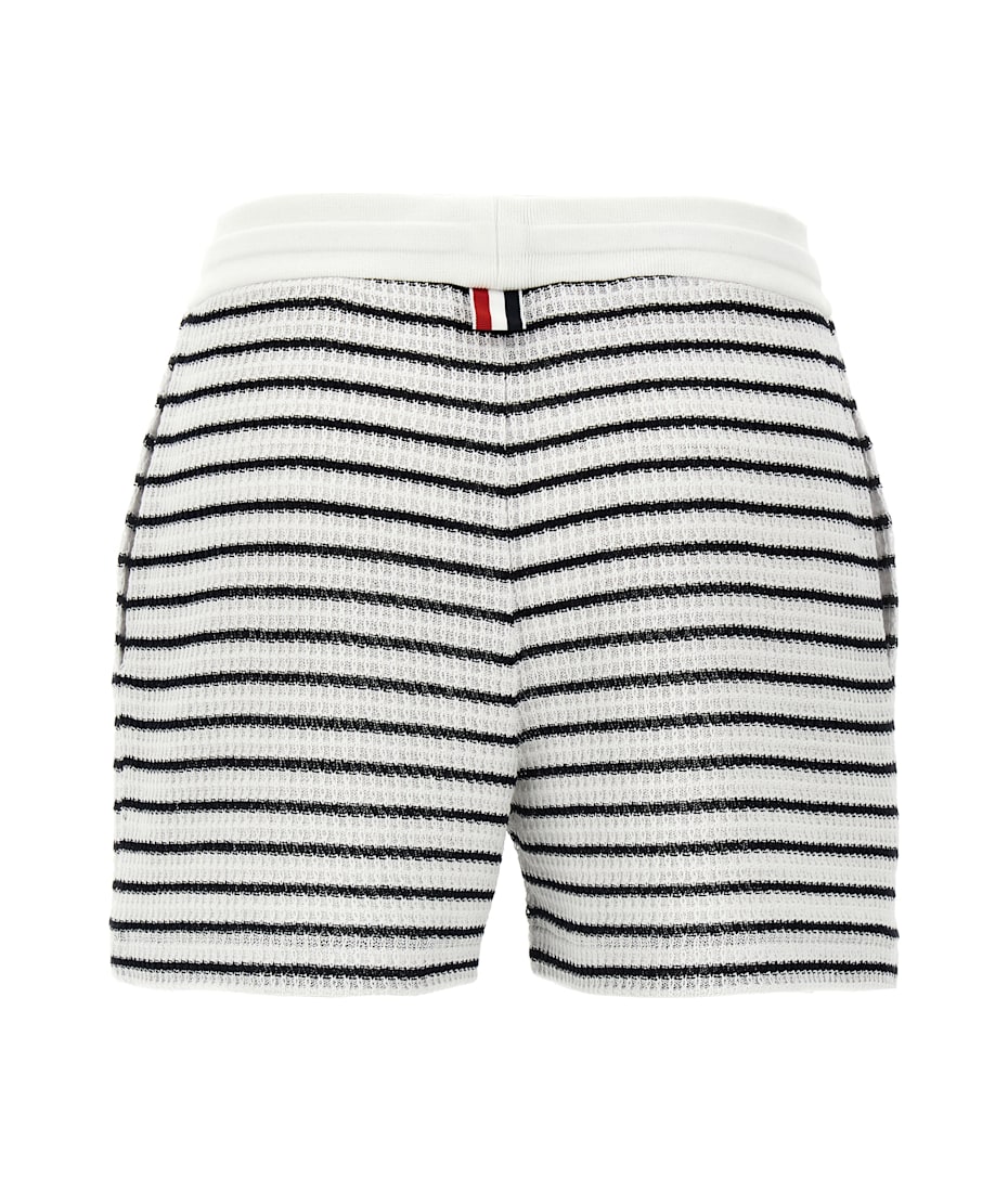【送料&関税込】Thom Browne Knitted Striped Cotton Shorts Thom Browne Knitted Striped Cotton Shorts | italist, ALWAYS