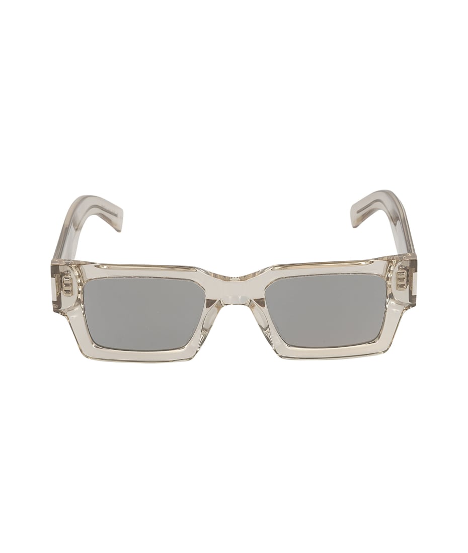 SAINT LAURENT EYEWEAR Square-frame acetate sunglasses