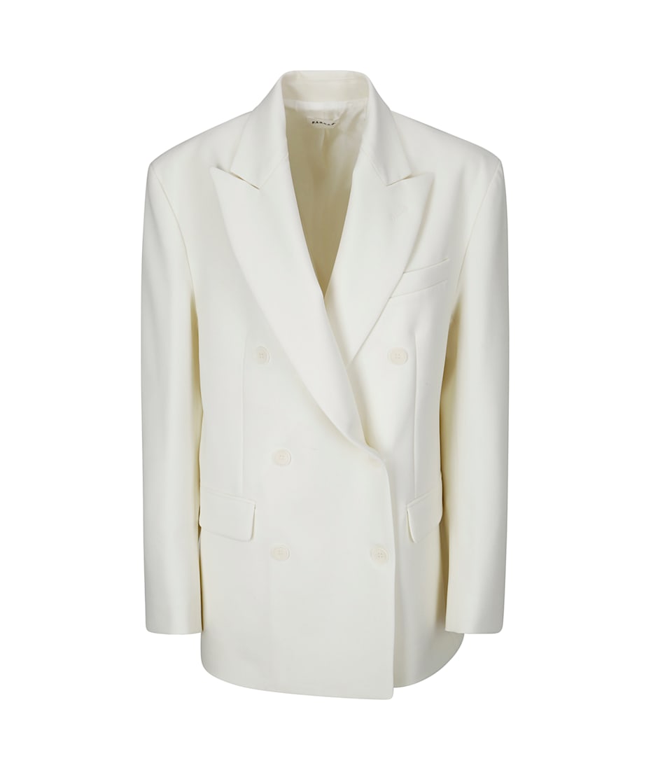 アウターその他 PAROSH Women Outer D420326CO Grey P.A.R.O.S.H. Greige jacket in linen blend | TheDoubleF