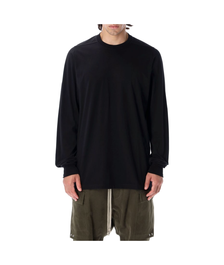 Rick Owens Short Crewneck Ls T-shirt | italist