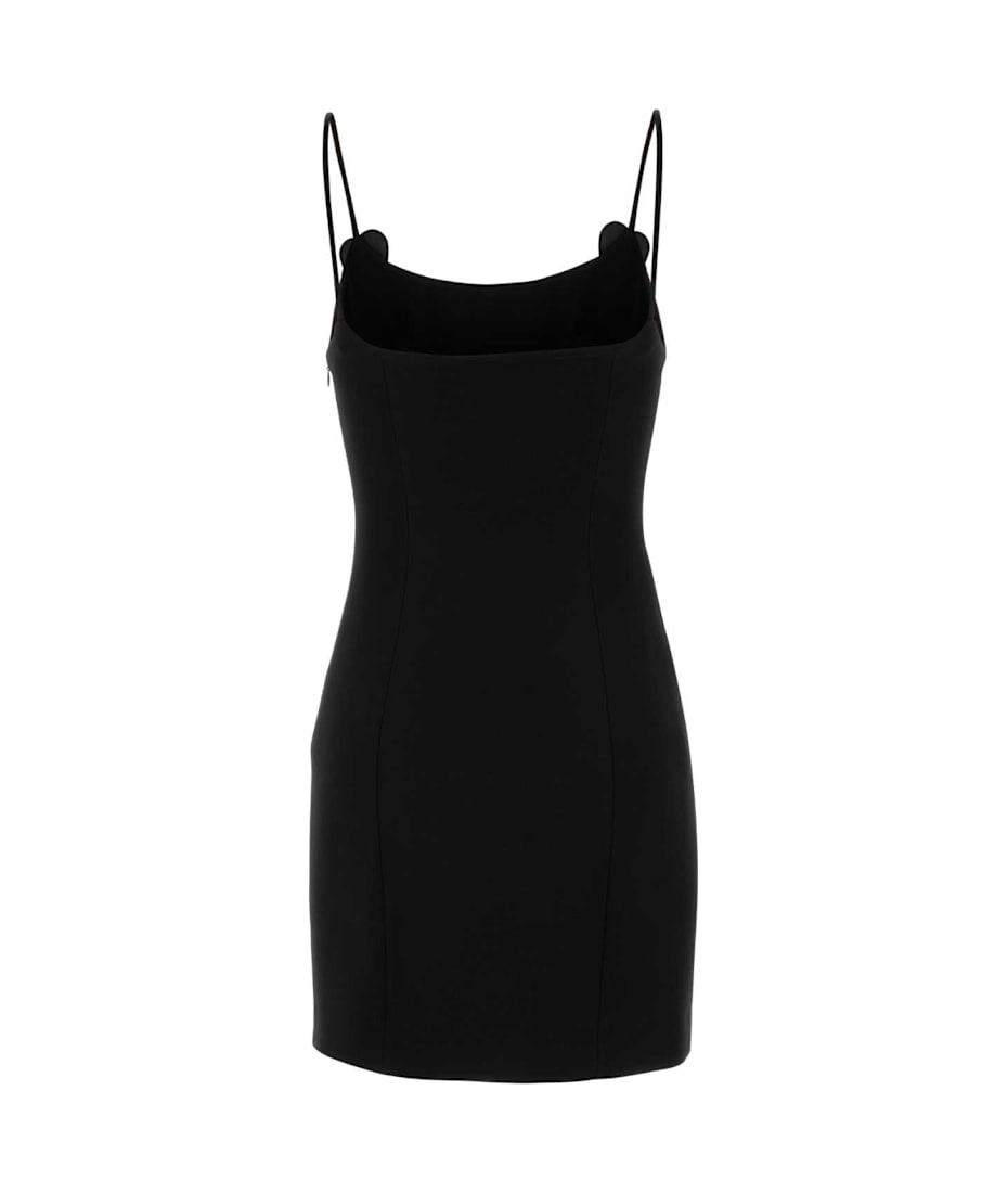 ワンピース Blumarine FW25 Black cady mini dress (2A684A N0990) Black cady mini dress – G&B