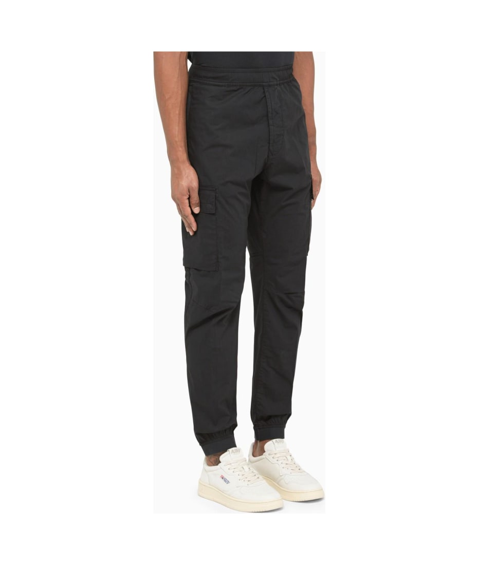 Stone Island Blue Cotton Cargo Pants | italist