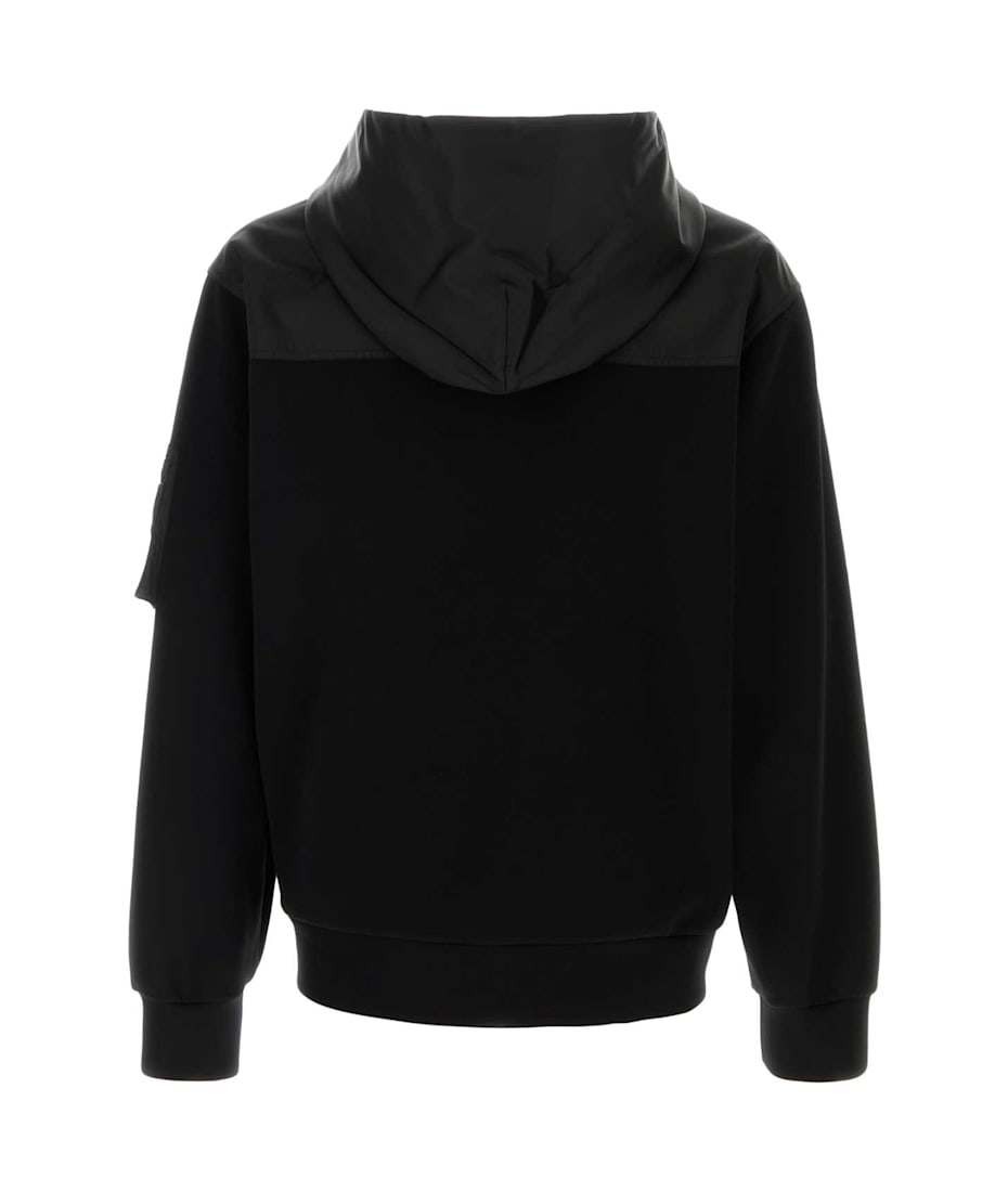 スウェット・トレーナー PRADA BLACK COTTON BLEND SWEATSHIRT Prada Black Cotton Blend Sweatshirt | italist