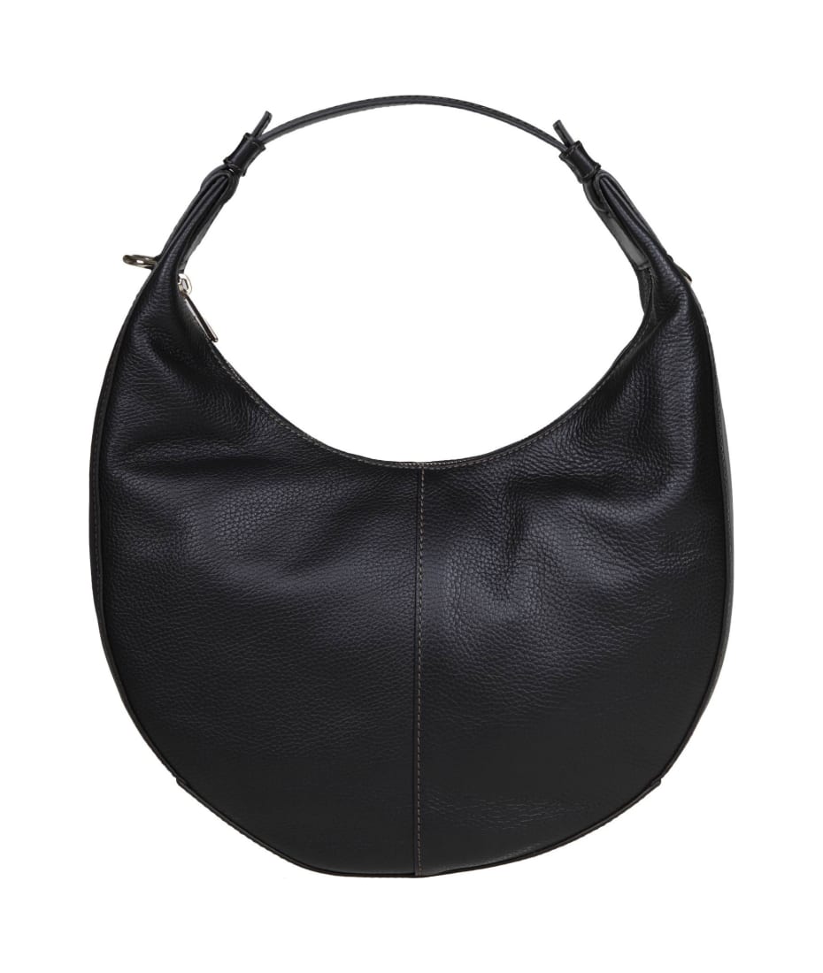 Furla Miastella Leather Bucket Bag - Black