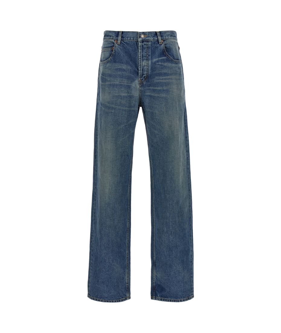 【送料&関税込】Saint Laurent Blue Cotton Jeans Slim jean Saint Laurent Blue size 32 US in Cotton - 41493352