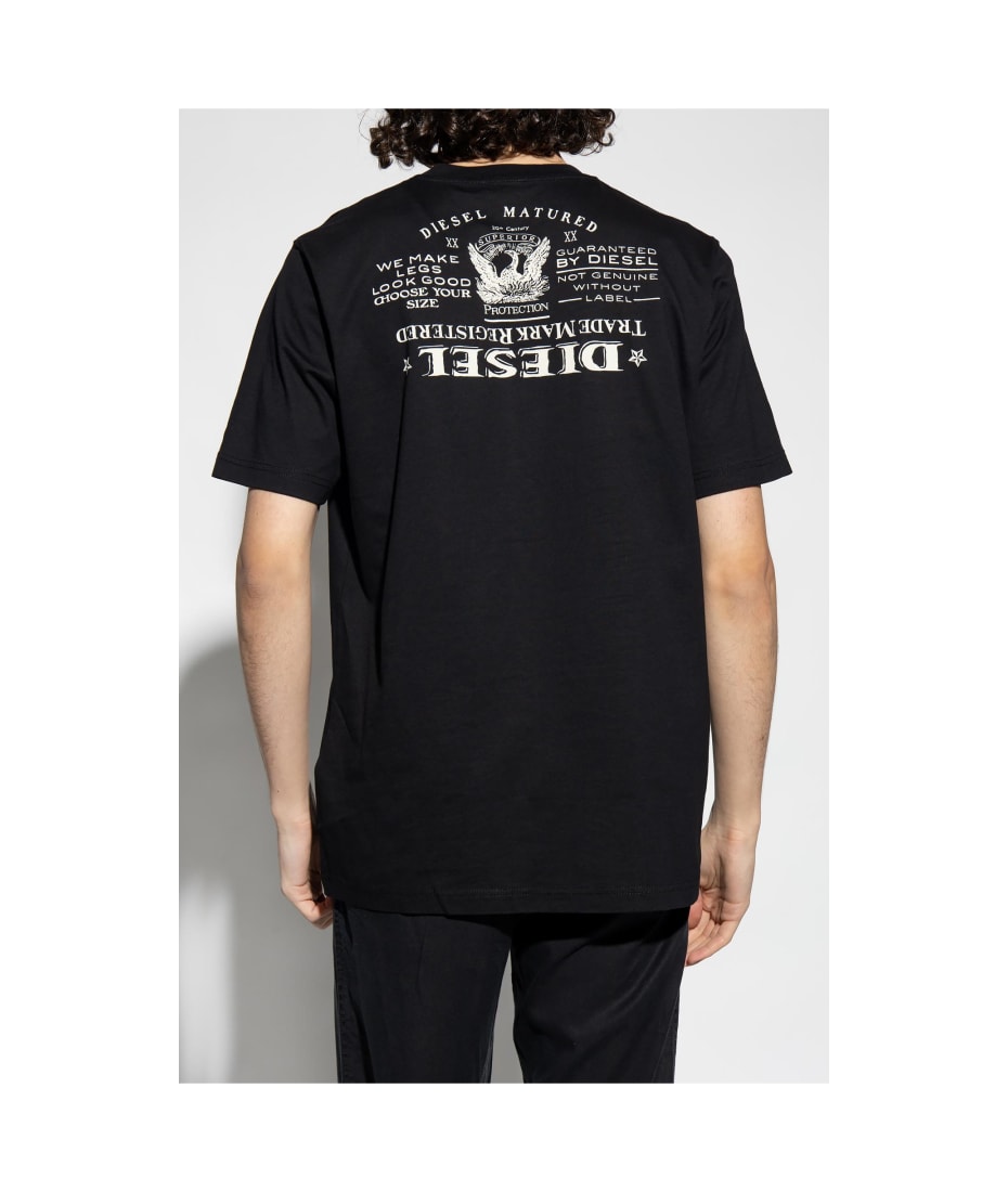 Diesel 'T-JUST-L4' T-shirt, Men's Clothing