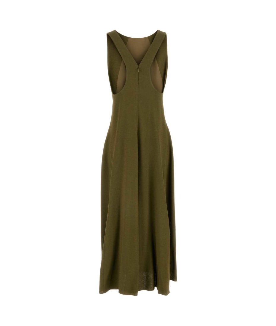 ワンピース Fendi Olive Green Sable Dress Fendi Olive Green Sablã© Dress | italist