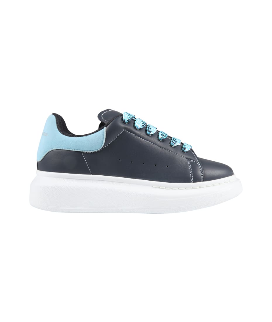 alexander mcqueen light blue sneakers