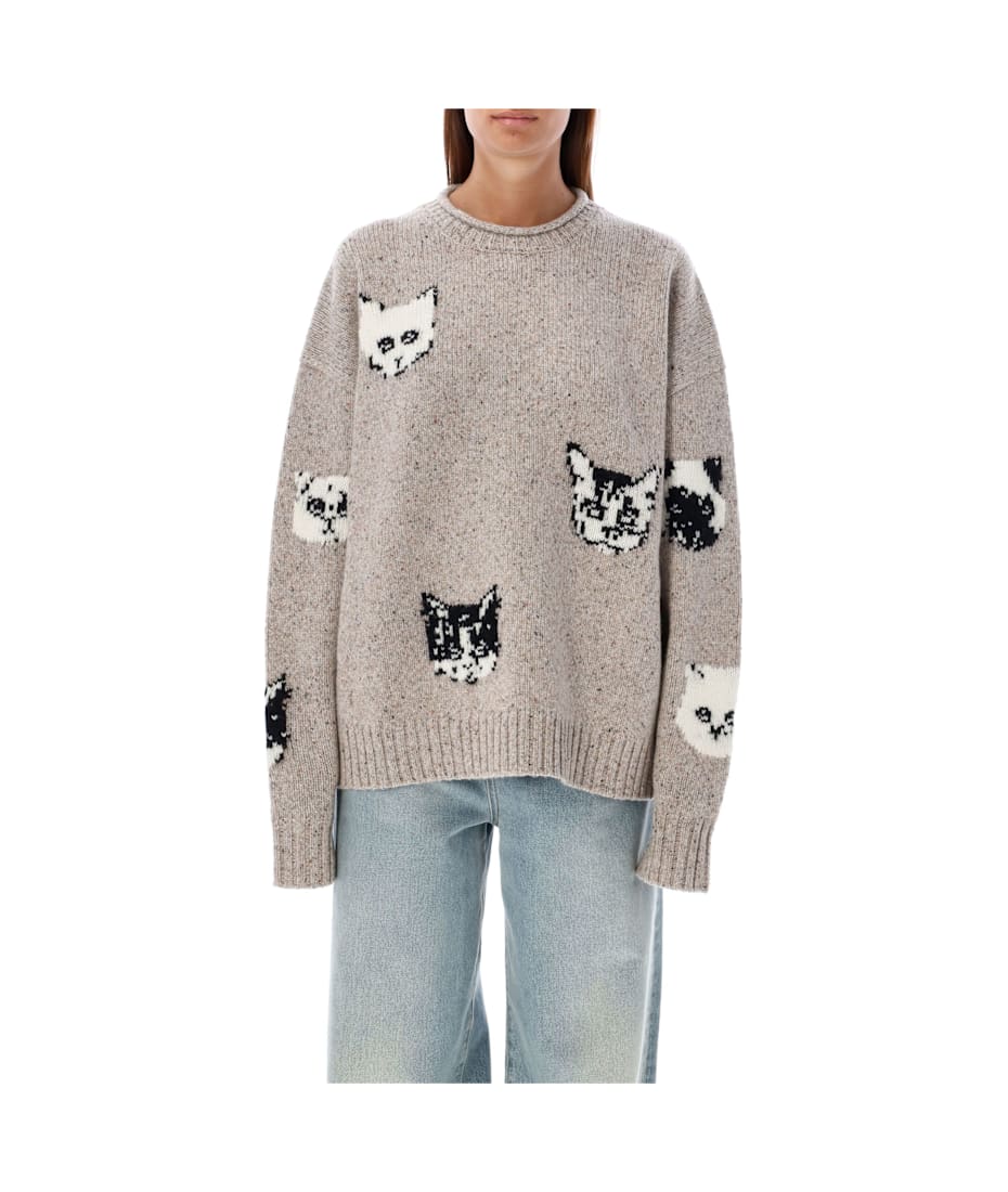 Acne Studios Kuelu Cat Sweater | italist