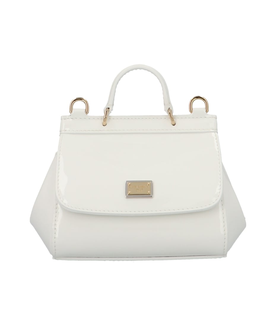 Dolce & Gabbana 'sicily' Mini Handbag - Latte