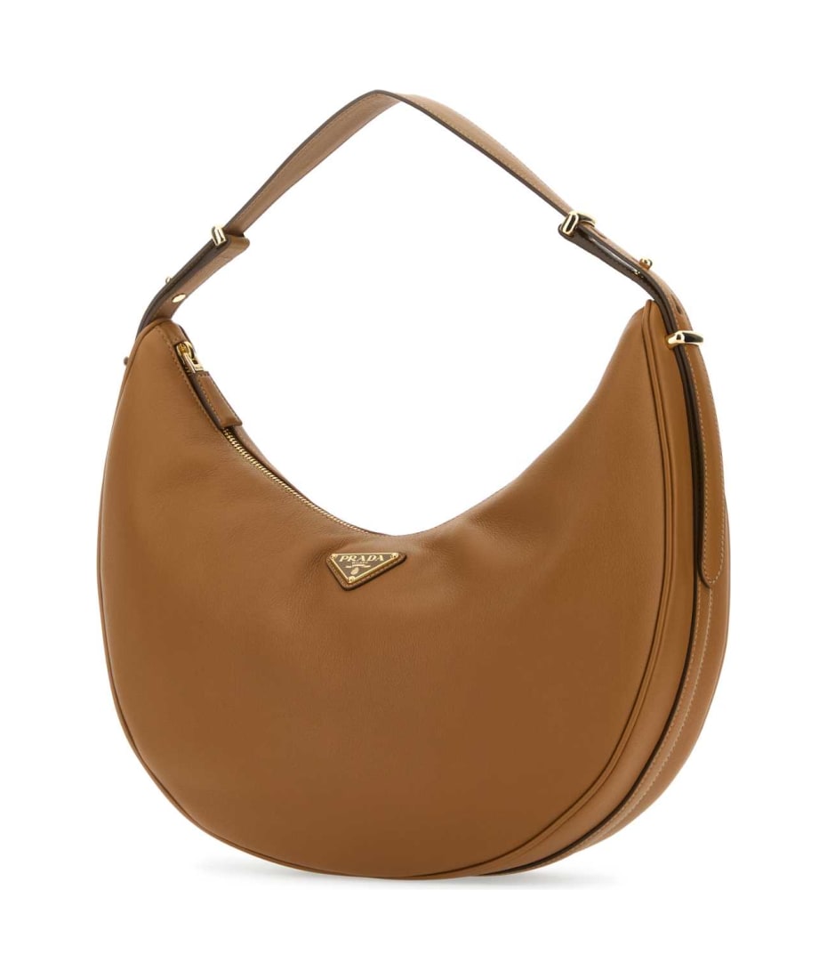 【関税&送料込】Prada Caramel Leather Big Arqua¨ Handbag Prada Caramel Leather Big Arquã¨ Handbag | italist