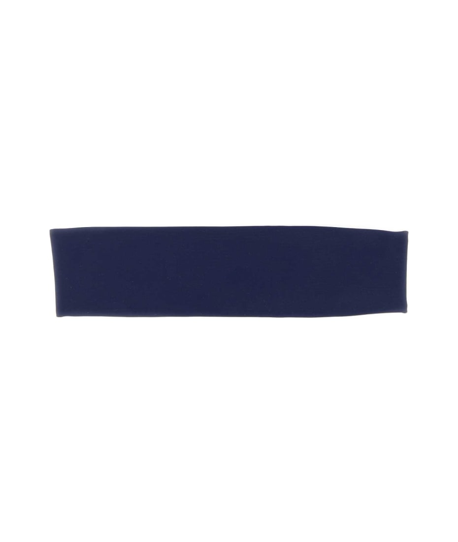 miu miu ネイビー ヘアバンド Miu Miu Blue Jersey Headband | italist
