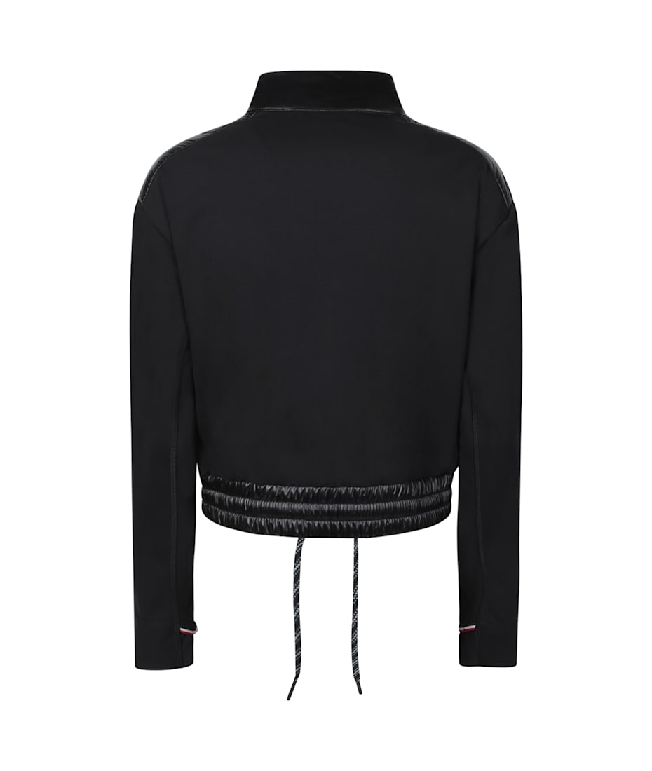 【送料&関税込】Moncler Grenoble Black Stretch Nylon Top Moncler Grenoble Black Stretch Nylon Jacket | italist