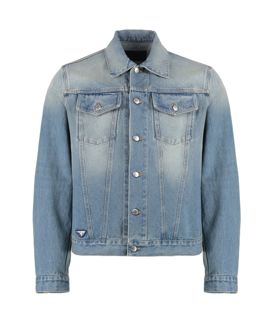 Prada Denim Jacket | italist Prada Denim Jacket | italist