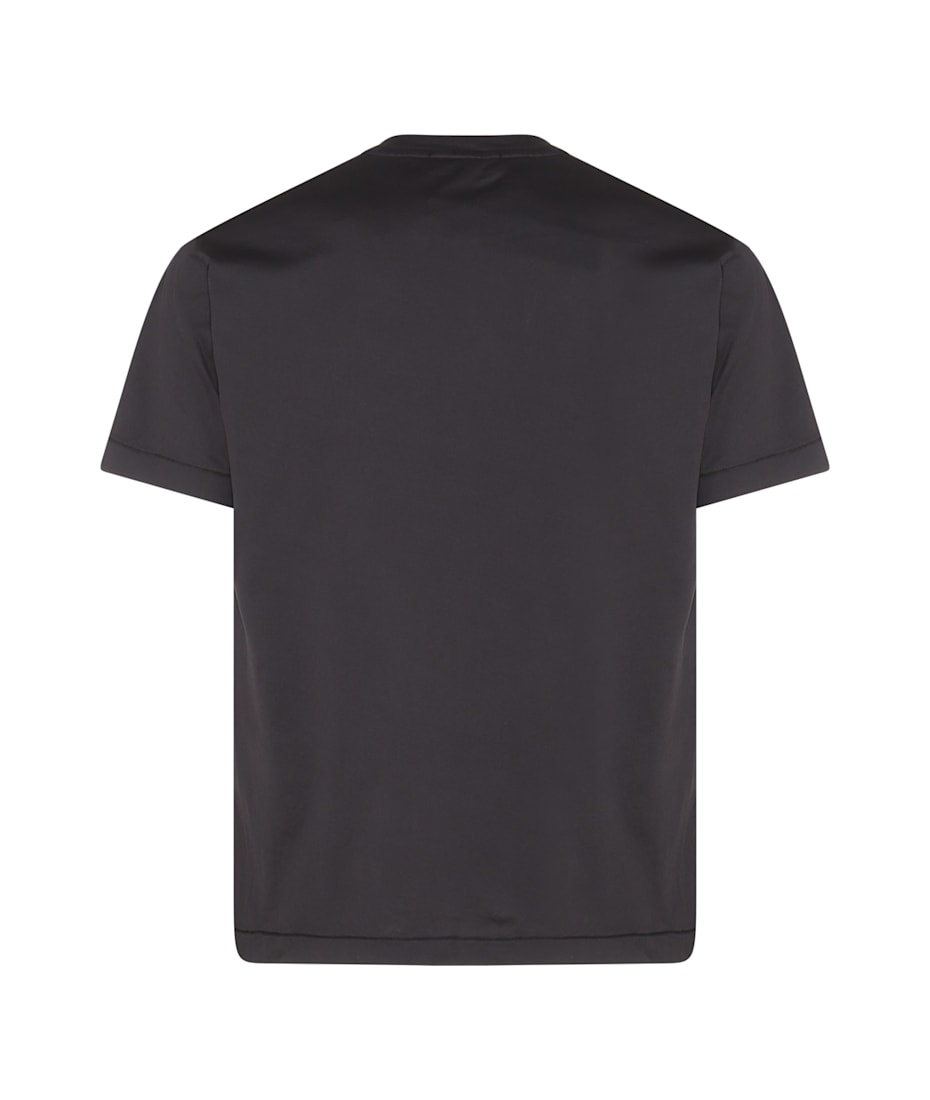 Stone Island Black Cotton T-shirt | italist