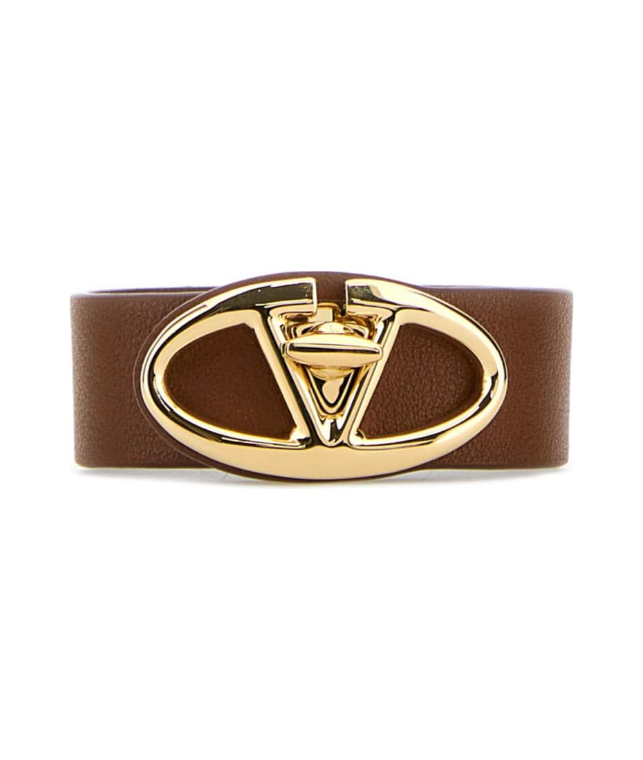 ブレスレット VALENTINO GARAVANI Leather Bracelet | Vlogo Vlogo Signature Leather Bracelet for Woman in Black