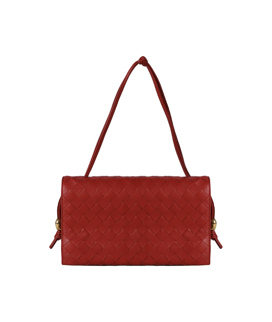 Buy BOTTEGA VENETA Small Loop Crossbody Bag, Apple Candy-Gold Color Women