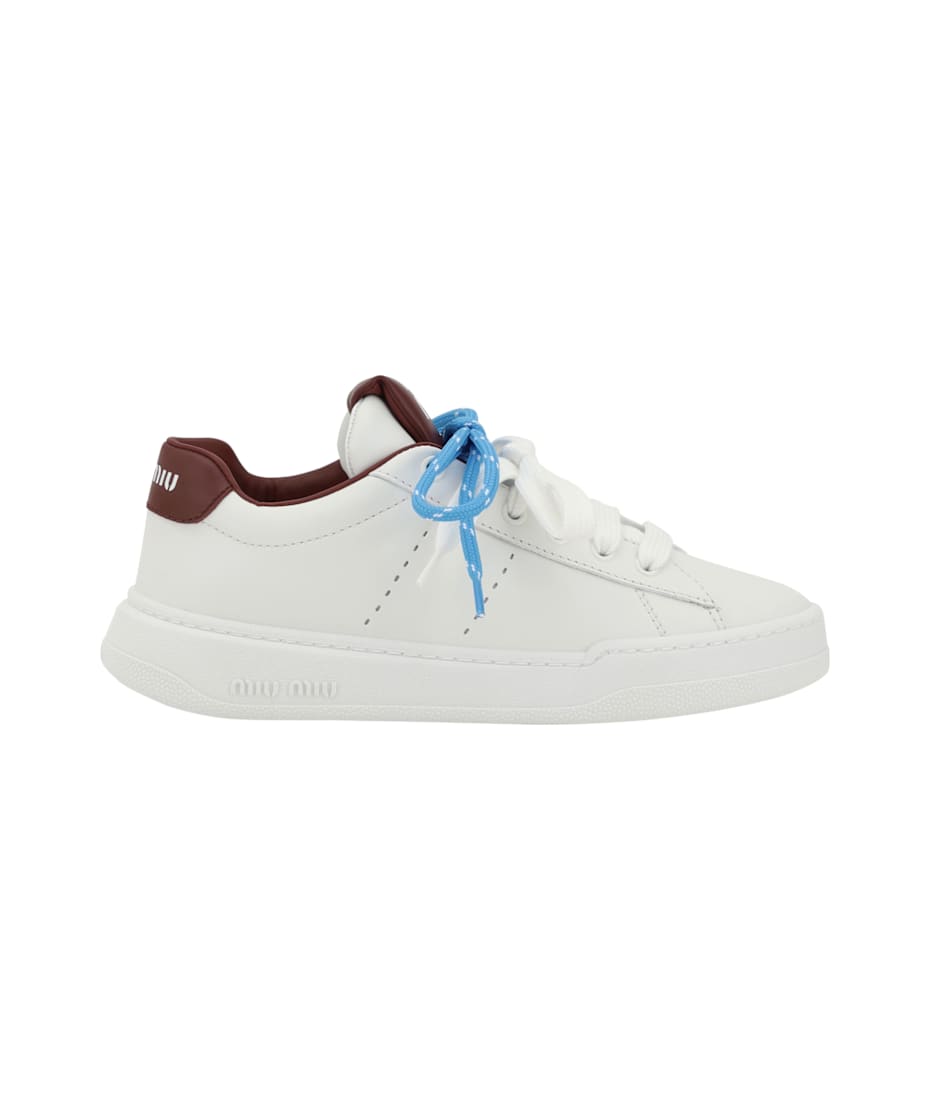 MIU Miu Miu Double-lace Sneakers | italist