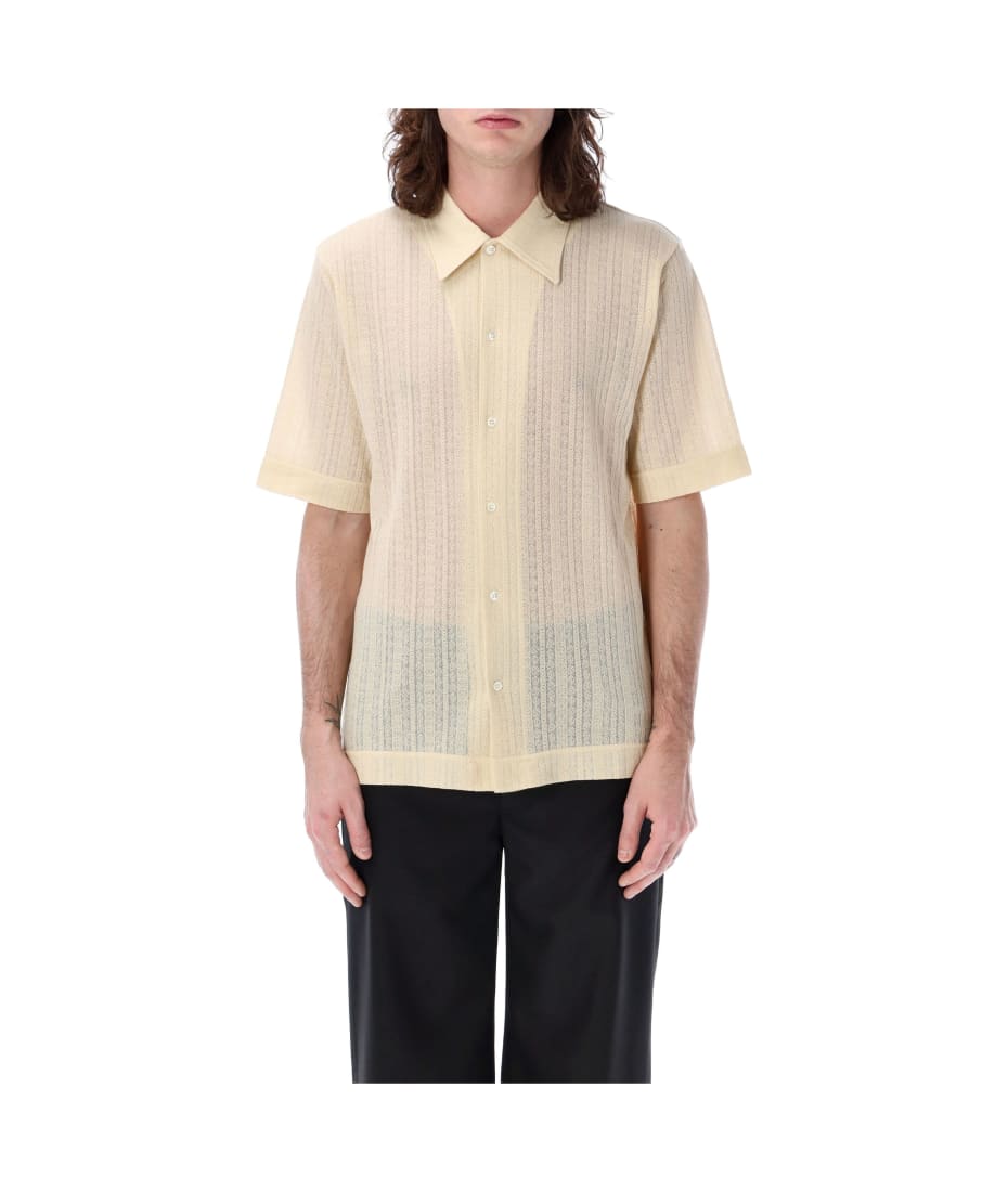 シャツ Sefr SUNEHAMMED Shirt Ivory SUNEHAMMEDSS24 Séfr Suneham Shirt | italist