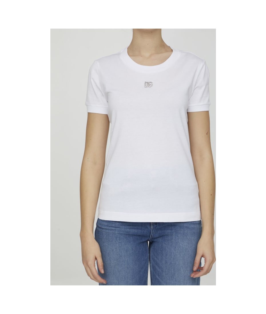 Dolce & Gabbana Dg White T-shirt | italist