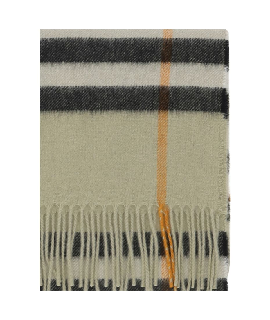 Burberry 'mu Giant' Light Green Cashmere Scarf | italist, ALWAYS