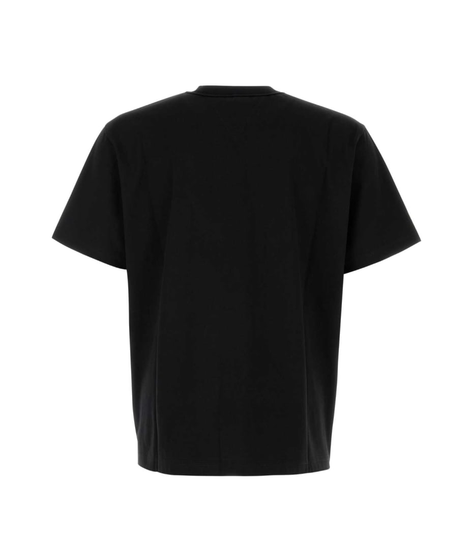 Tシャツ・カットソー BOTTEGA VENETA Men T Shirts 804271V4N50 1000 Black Bottega Veneta Black Cotton T-shirt | italist