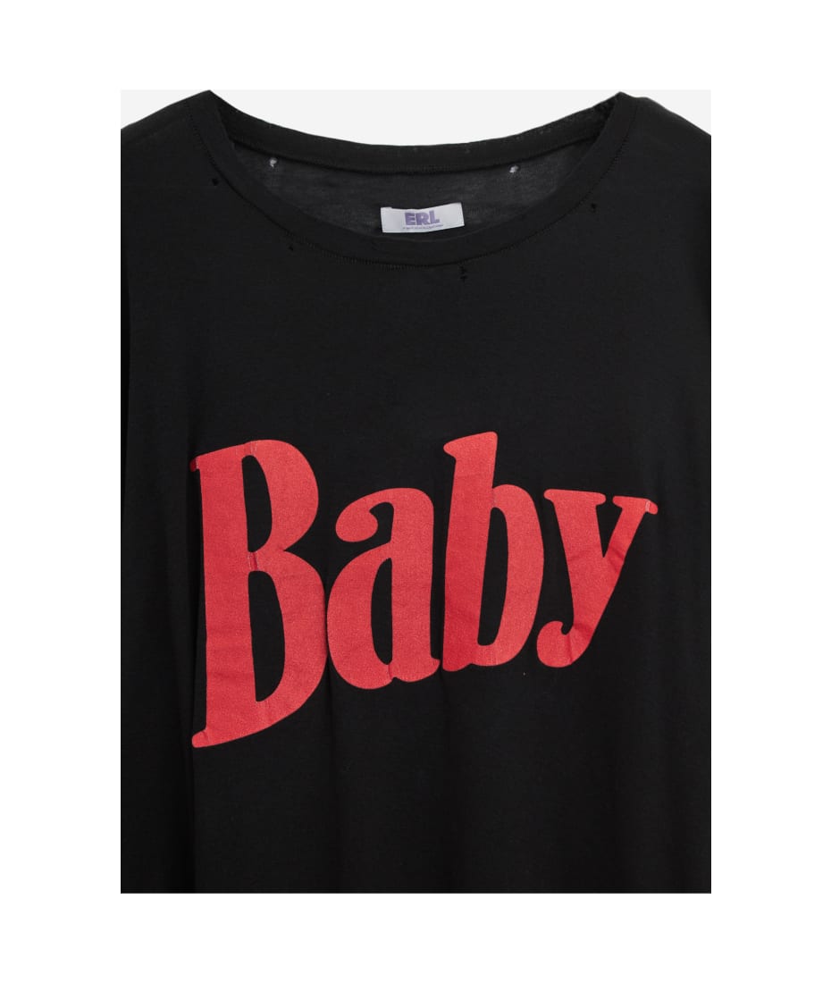 erl tシャツ Lサイズ ERL Logo Light Jersey T-shirt | italist