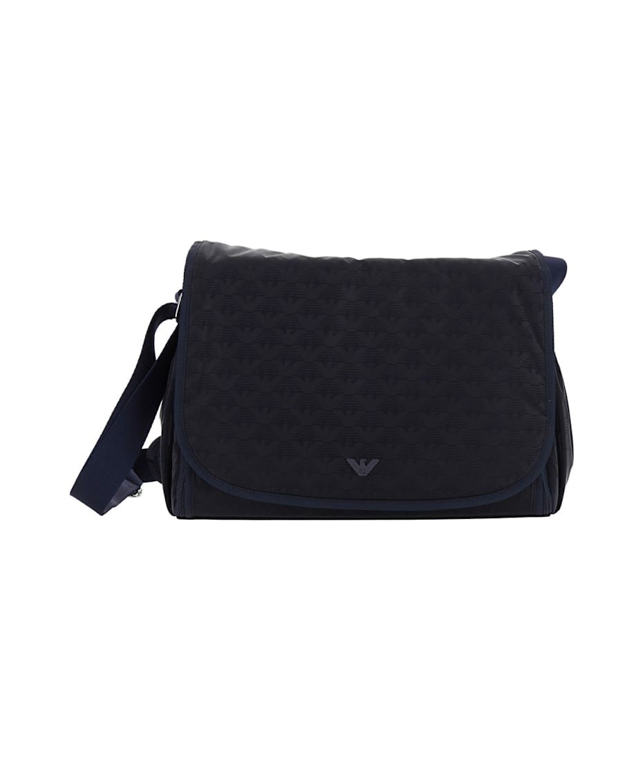 ショルダーバッグ EMPORIO ARMANI Men Shoulder bag Blue Y4M185Y217J 80023 Emporio Armani Blue Crossbody Bag With Adjustable Shoulder