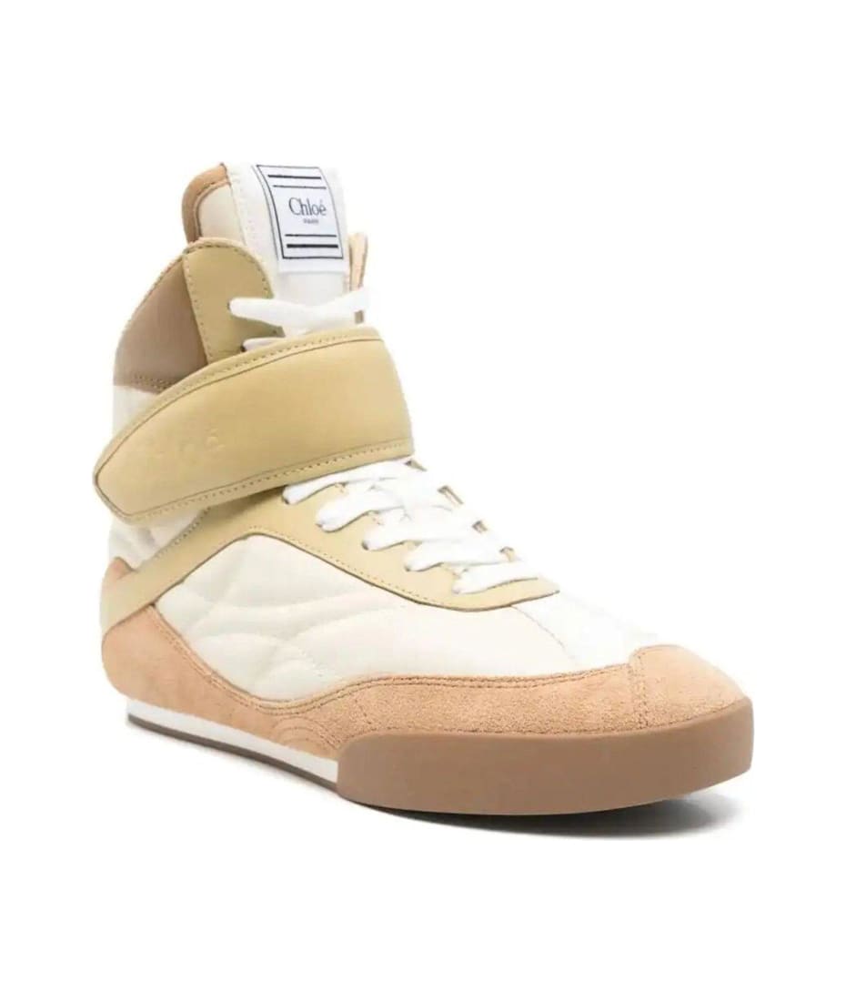 スニーカー CHLOE' Chloe kick high top sneakers Bianco Chloé Chloé Kick High Top Sneaker | Chloé US