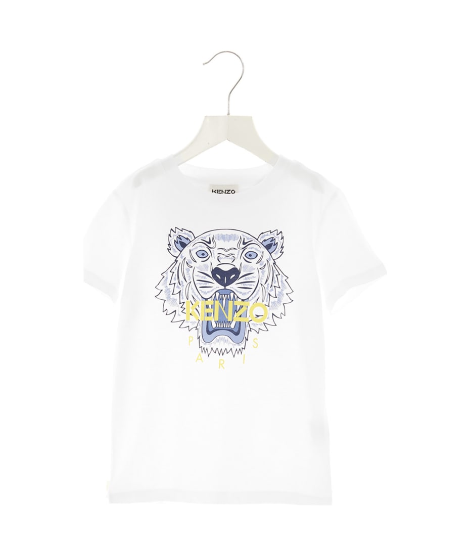 Kenzo Kids 'tigre  T-shirt - White