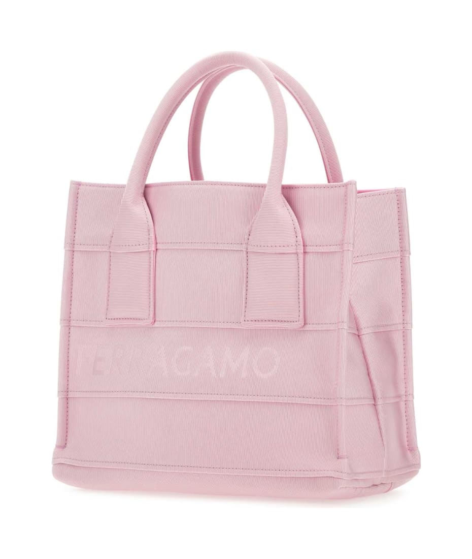 ハンドバッグ Salvatore Ferragamo Pink Fabric Beach S Handbag Ferragamo Pink Fabric Beach S Handbag | italist