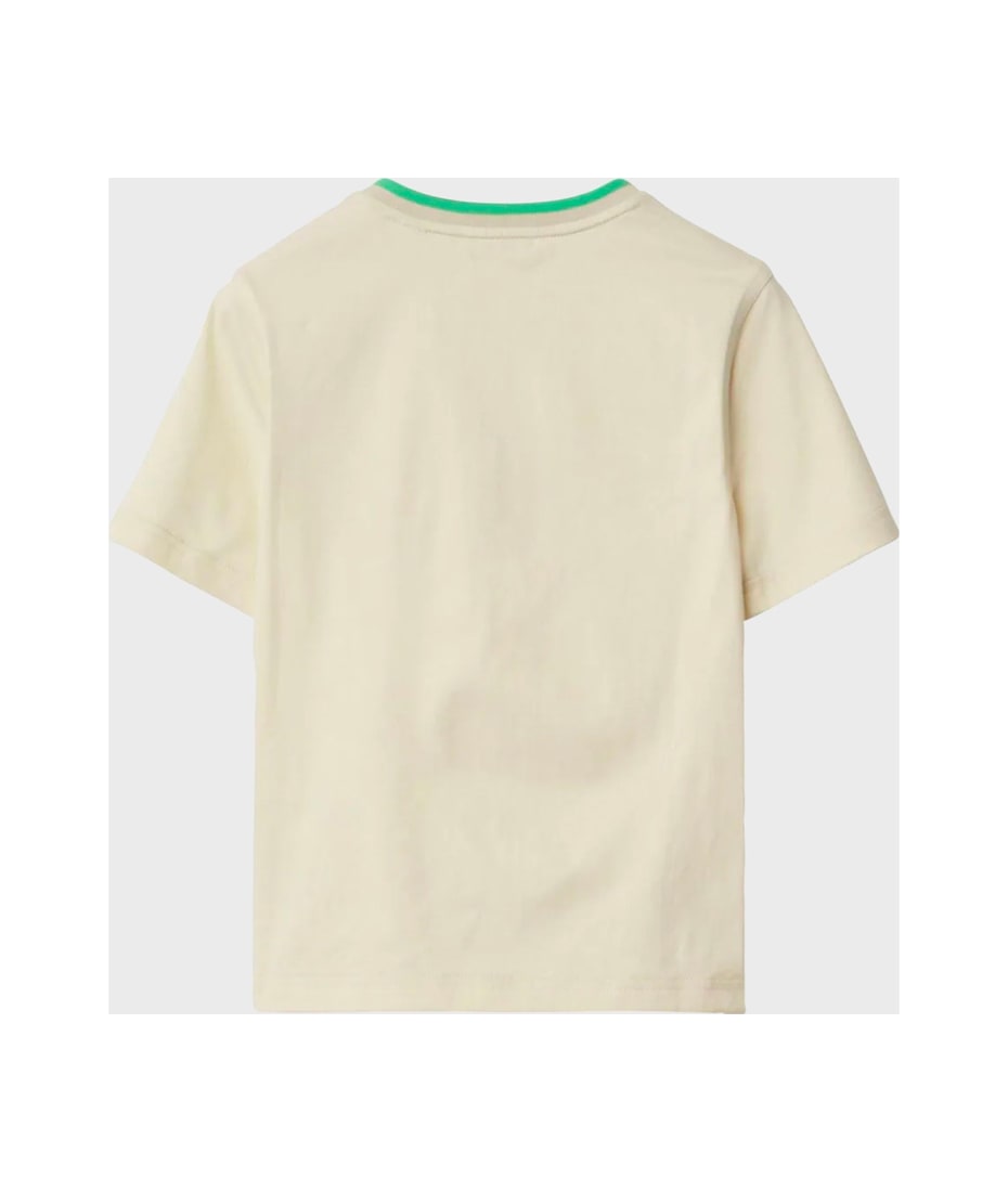Burberry Beige Cotton T-shirt - Wheat us
