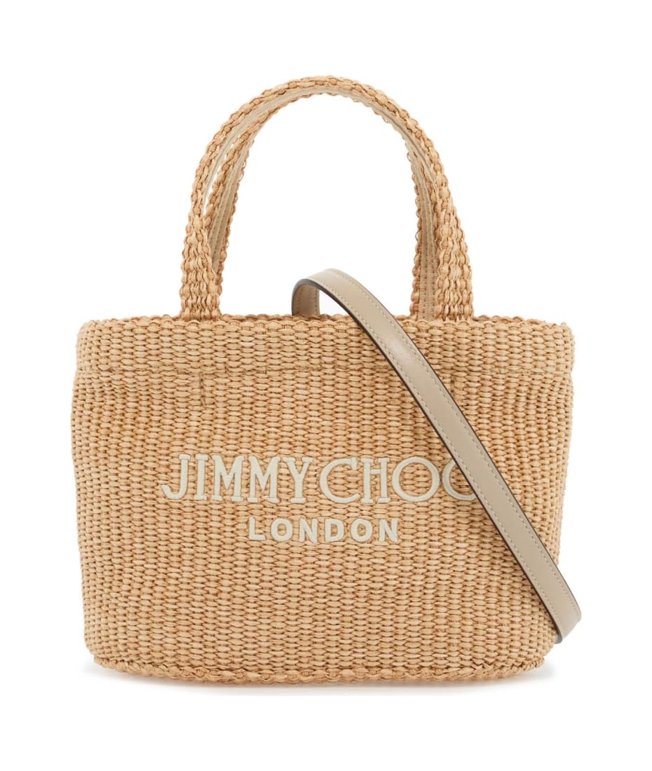 【Jimmy Choo】BEACH TOTE E/W M◆0000095136TYJ Jimmy Choo Beach Miami East-West Tote Bag | Neiman Marcus