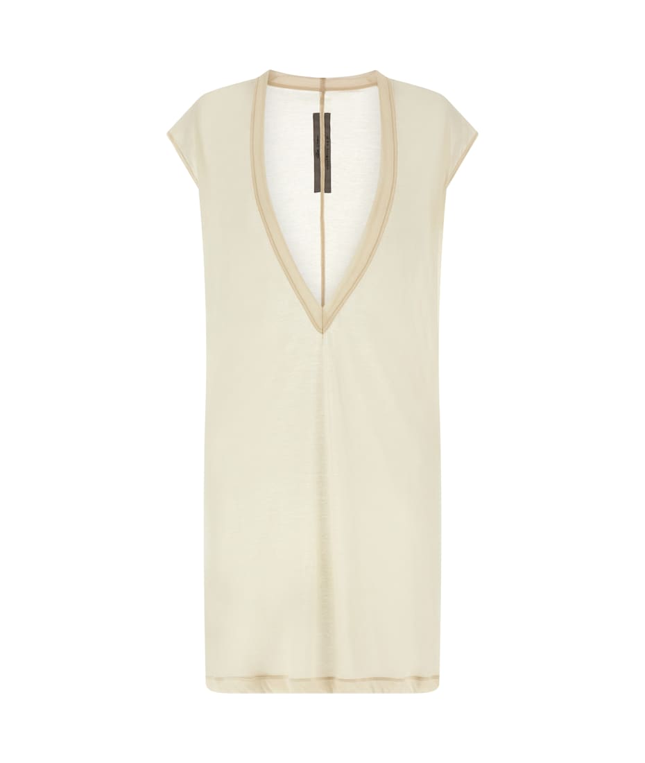 Tシャツ・カットソー RICK OWENS 'Dylan T' T-shirt Beige Rick Owens 'dylan T' T-shirt | italist