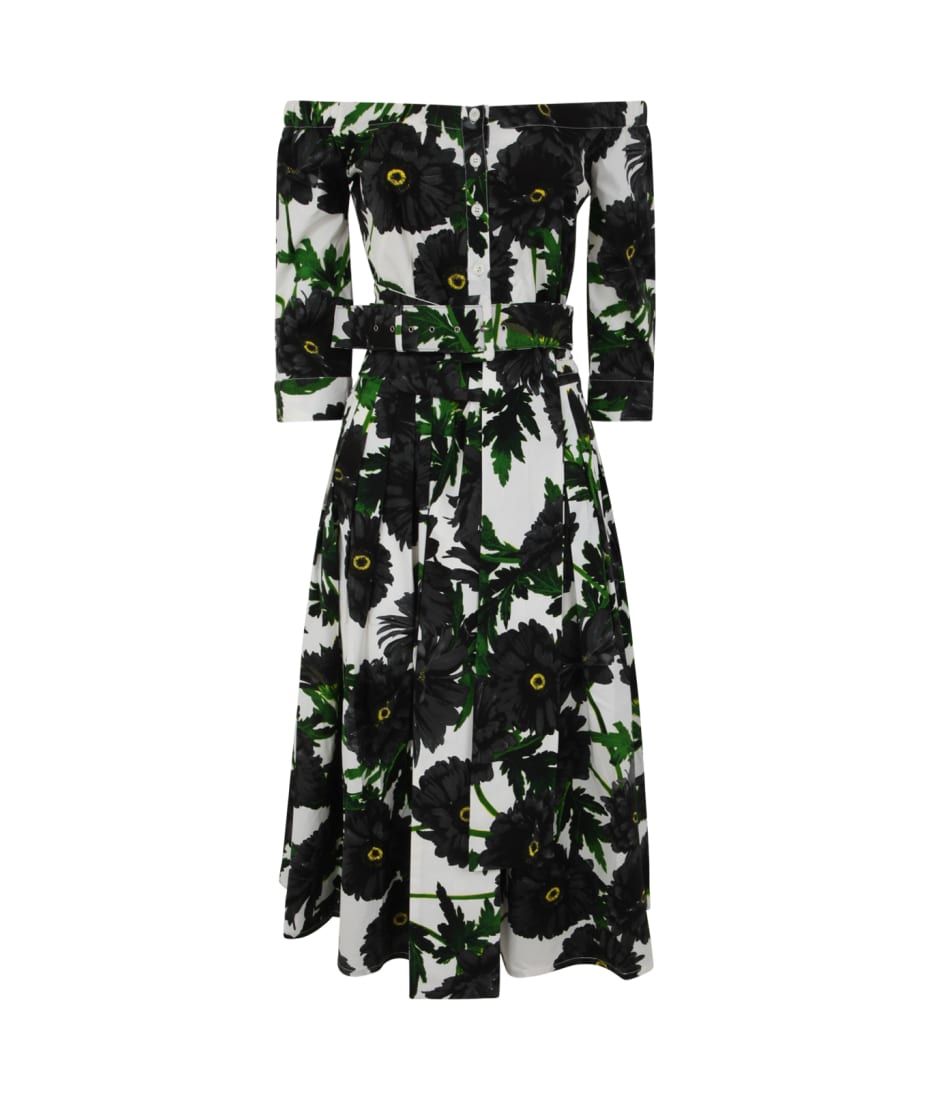 ワンピース Samantha Sung Dresses Green Samantha Sung Aster shirt dress - Green | ASTERDRESSWHITEGREEN