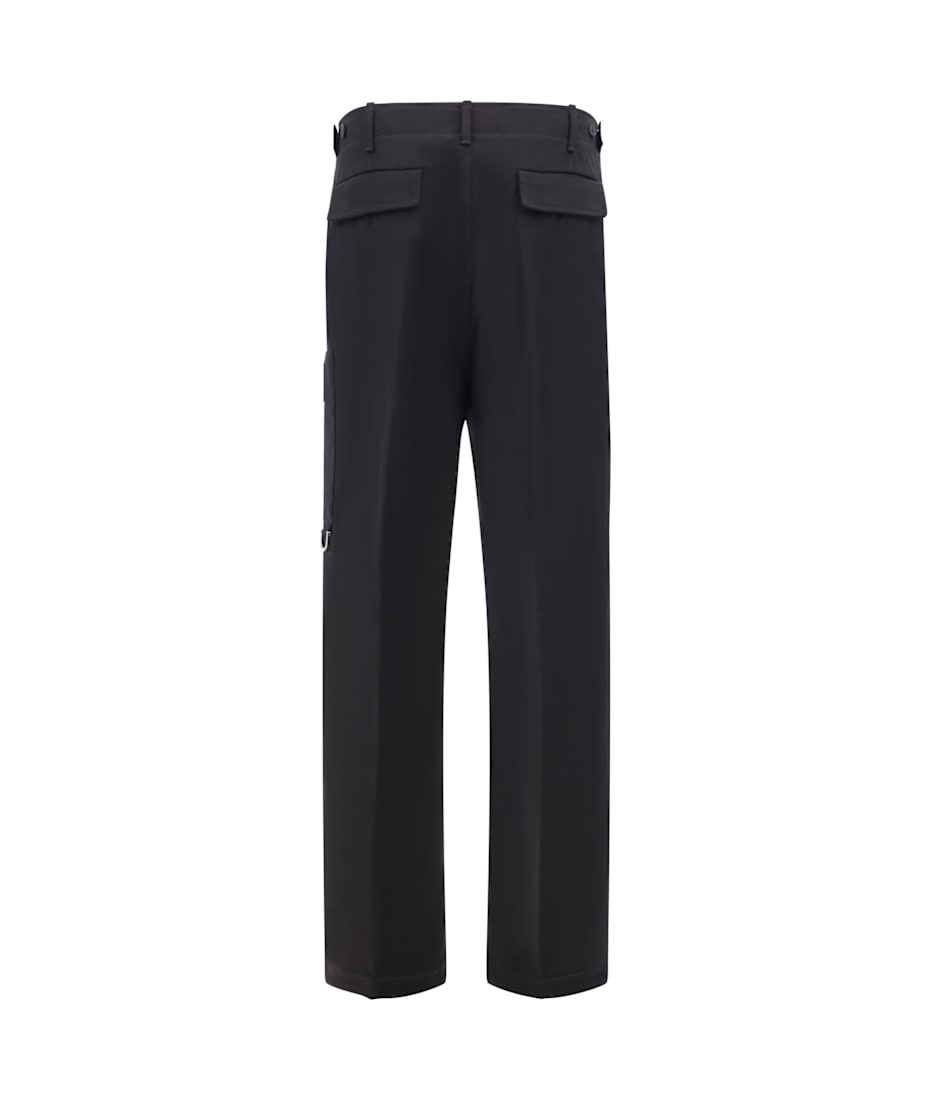 【関税込み】fendi 'Fendi Roma' gabardine pants 46191e392bad4e38a81d8d5dd789b7