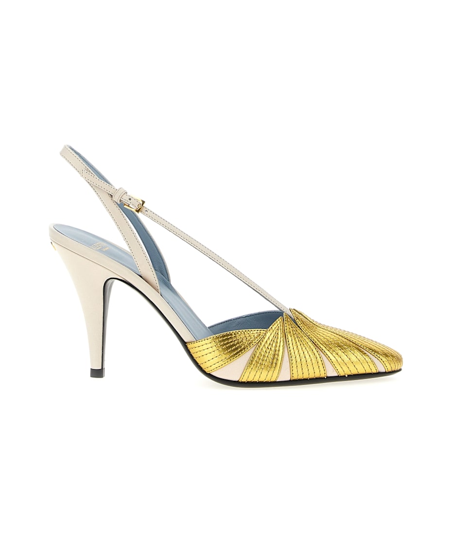 【関税込み】VALENTINO GARAVANI 'FOLIEFOLIAGE' SLINGBACK Valentino Garavani 'foliefoliage' Slingback | italist