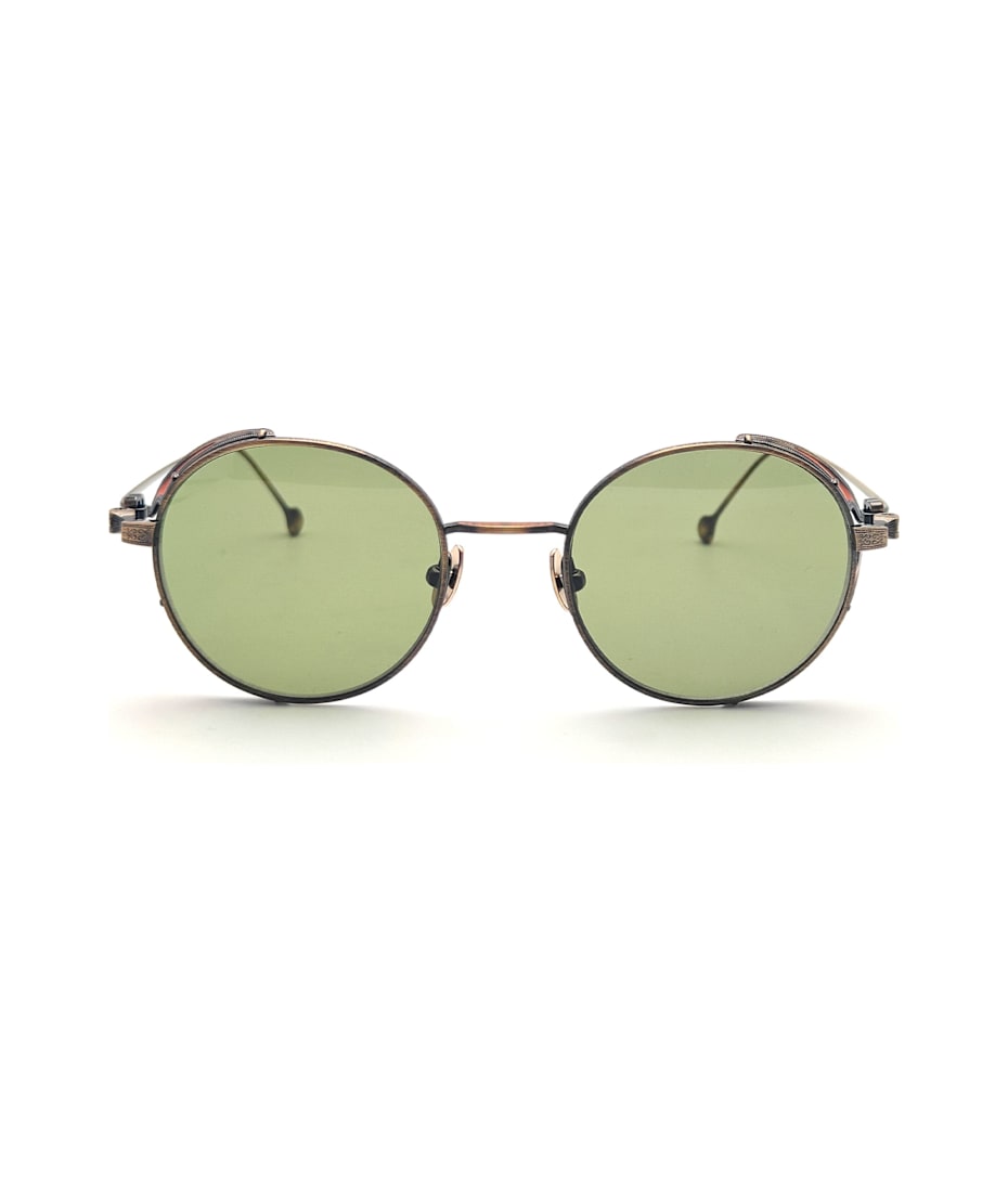 サングラス MATSUDA Matsuda - M3146.SG - antique gold sage green Matsuda M3152 - Antique Gold / Sage Green Sunglasses