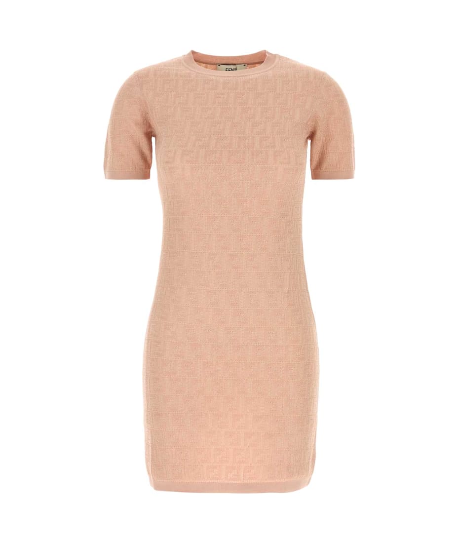 Fendi Pink Cotton Blend Dress ワンピース＆ドレス 通販 | italist