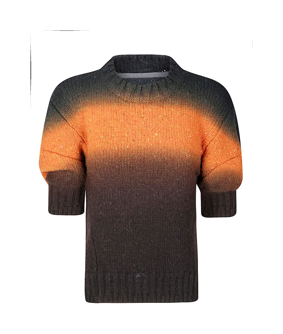 Sacai Garment Dye Wool Knit Pullover | italist